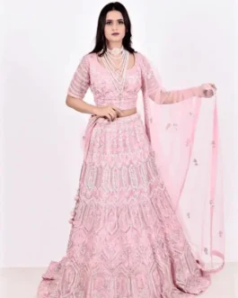 Chic and Trendy Party Wear Lehenga