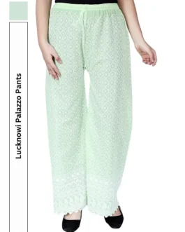 Fashion-Forward  Green Plazo Pants: Unique Styles in Every
  Hue