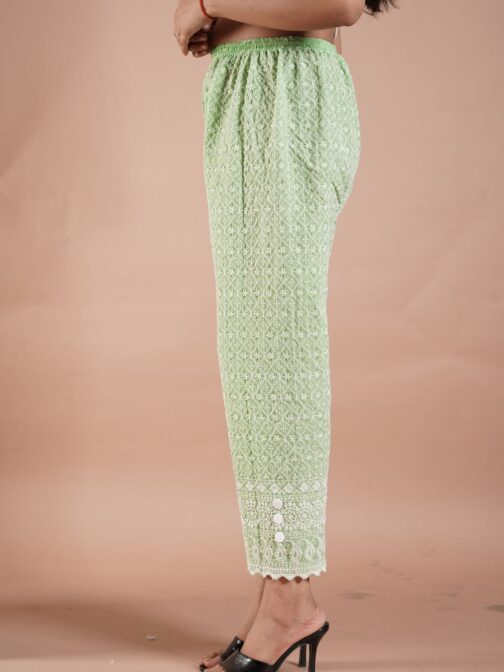 Fashion-Forward  Green Plazo Pants: Unique Styles in Every
  Hue - Image 5