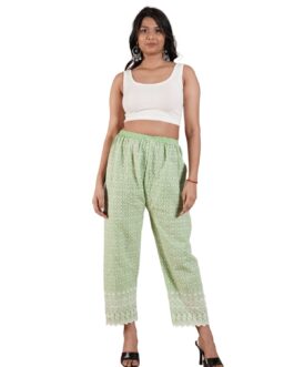 Fashion-Forward  Green Plazo Pants: Unique Styles in Every
  Hue