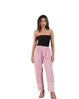 Colorful Pink Plazo Pants Collection:
  Stand Out in pink